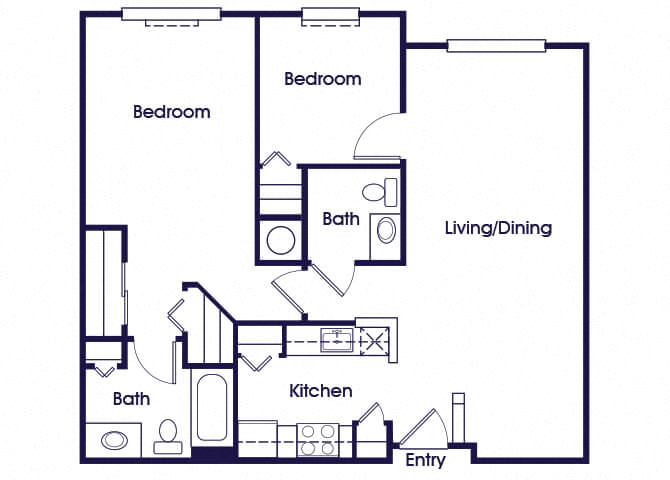 Suite A Floorplan